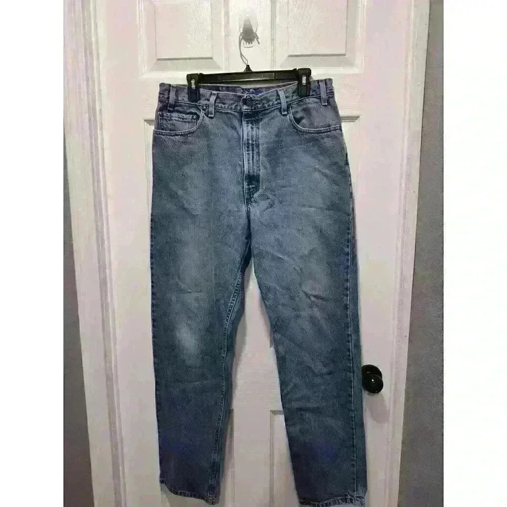 Vintage Levis 540 Jeans Mens‎ 36W x 32L  Medium Wash Blue Brown Tab Made In USA